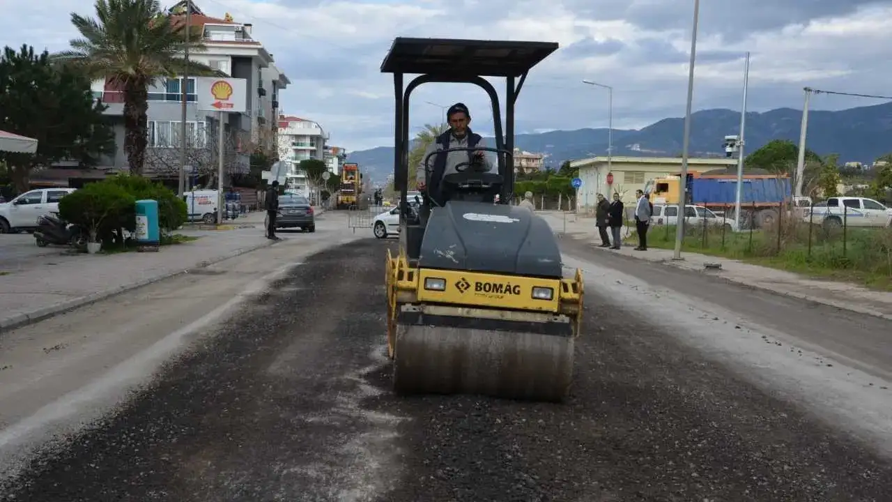 Alanya’da Kestel Yolu Çalışma Sonrası Nefes Aldı 1